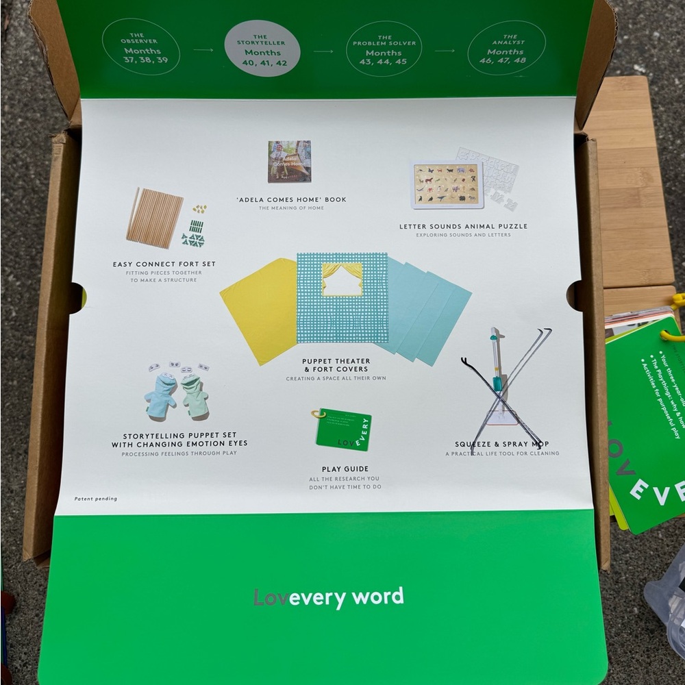 LOVEVERY THE STORYTELLER KIT (40-42 months )